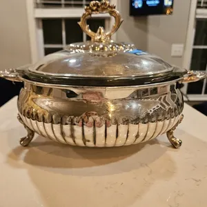 Cacerola de Acero Inoxidable de Doble Pared |   Recipiente para Mantener el Calor por Tiempo Prolongado para Servir Curry, Arroz y Otros Alimentos - Product Image 4