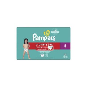 Pañales Pampers Cruisers con diseño 360 Fit para movimiento activo y protección confiable contra fugas - Product Image 4