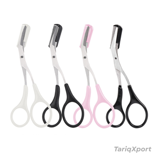 Tondeuse à sourcils électrique avec peigne, lame inclinée en acier inoxydable, pour le modelage des sourcils et le rasage de la barbe, beauté - Product Image 5