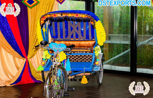 Carrito de boda moderno para la novia real y la entrada del novio Carrito de entrada nupcial colorido Último diseño - Product Image 6