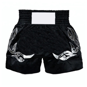 Short d'entraînement classique de Muay Thai, léger, confortable, respirant, matière flexible, adapté à la pratique des arts martiaux - Product Image 5