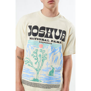 T-shirt en coton pur de haute qualité, nouveau style, tendance, pour homme, coupe ample, imprimé personnalisé, pour un usage décontracté. - Product Image 2