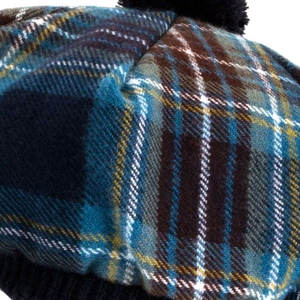 Sombrero Tam O' Shanter de Alta Calidad, Tartán Holyrood, Sombrero Tradicional Escocés de Lana - Product Image 4