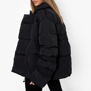 Wholesale Women's Stylish Oversized <b>Puffer</b> <b>Jacket</b> Winter Wear with Zipper Latest Design Manufacture's <b>Cheap</b> Price - Product Image 6