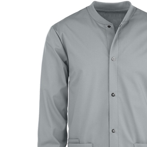 Blouse médicale personnalisée pour usage quotidien en tissu tissé Spandex/Polyester, avec détection d'aiguilles, uniforme professionnel fiable, unisexe et moderne - Product Image 4