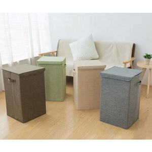 Bolsa de lavandería ecológica de yute con asas largas para fácil transporte y almacenamiento - Product Image 4