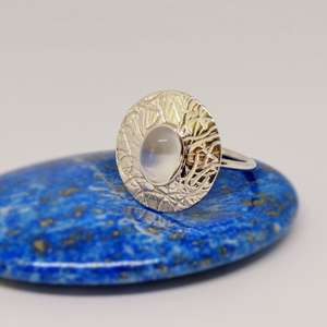 Clear <b>Crystal</b> Quartz Gemstone <b>Ring</b> 925 Sterling Silver Handmade Solid High-grade Luxury Elegant Gift Her Natural Chunky <b>Ring</b> - Product Image 2