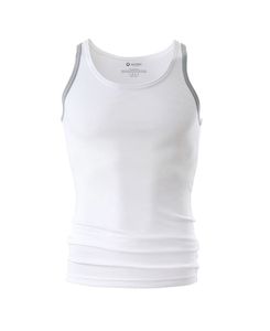 Gray <b>Mens</b> Tank Top Sleeveless Cotton Knit <b>Vest</b> Crew Neck Summer Casual Shirt - Product Image 2