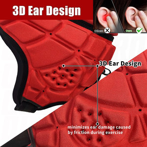 Casque de football américain souple 7v7 rembourré – Protections de tête de rugby pour jeunes, enfants et adultes – Prix de gros – Vêtements de sport - Product Image 3