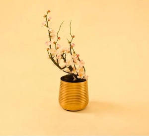 Juego de Jarrones de Hierro Modernos con Patrón Circular, Resistentes al Óxido, con Recubrimiento en Polvo, para Decoración de Jardín con Flores Artificiales, Estilo Minimalista - Product Image 3