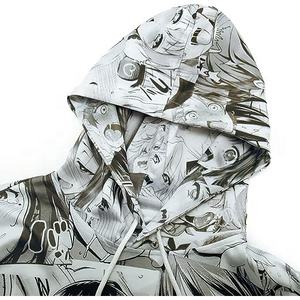 Pull à capuche unisexe en polyester OEM ODM personnalisé grande taille vente en gros de sweats à capuche vierges à sublimation - Product Image 3