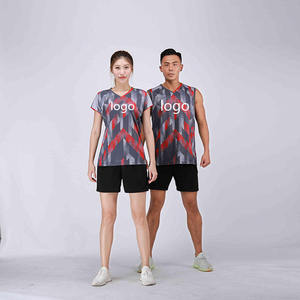 ชุดวอลเลย์บอลแบบใหม่ ราคาโดนใจ สำหรับทุกเพศ ชุดฝึกซ้อม 100% โพลีเอสเตอร์ ระบายอากาศได้ดี แห้งเร็ว รับสกรีนชื่อทีม - Product Image 2