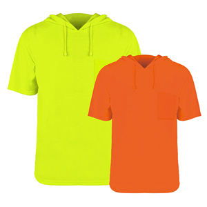 เสื้อยืดคอกลมแขนสั้นผู้ชาย ผ้าฝ้ายเจอร์ซีย์ 100% โลโก้ด้านหน้า สีพื้น ลำลอง ทรงปกติ ระบายอากาศได้ดี เป็นมิตรกับสิ่งแวดล้อม - Product Image 2