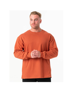 Sweat-shirt à capuche orange Goldtex personnalisé imprimé en relief, en polyester/coton, pour la saison hivernale, impression numérique - Product Image 1