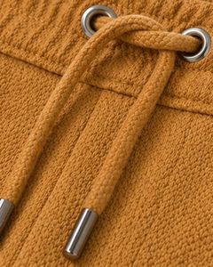 Men Camel Brown Slim Fit Casual Jogger Pants Elastic Waist <b>Drawstring</b> <b>Trousers</b> Soft Fabric Comfortable Daily Wear Stylish Look - Product Image 5