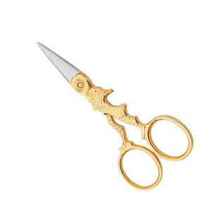 Ciseaux à broder fantaisie couleur titane, lames aiguisées, ciseaux pour travaux d'aiguille, couture et artisanat - Product Image 2