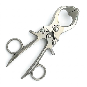 Pinza de Castración para Cerdos y Ovejas, 2 Piezas, Pinza Burdizzo de Acero Inoxidable, Instrumento Quirúrgico Veterinario, Herramienta de Castración Animal Reutilizable - Product Image 4