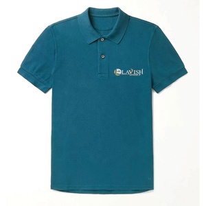 Camiseta de Verano Casual para Hombre, Tallas Grandes, Personalizable, Ecológica, de Algodón Tejido, Manga Corta, Transpirable, de Secado Rápido, Estilo Ejecutivo - Product Image 1