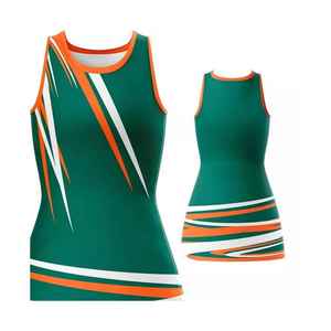 Wholesale Custom Women Netball Uniforms Stylish Netball <b>Dresses</b> with Bibs Breathable Sportswear Comfortable Fit for Teams - Product Image 4