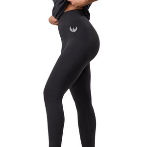 Legging de compression en jersey de charbon pour femme – Pantalon de sport extensible pour entraînement, gym et yoga – Bas de performance pour tenue de sport - Product Image 3