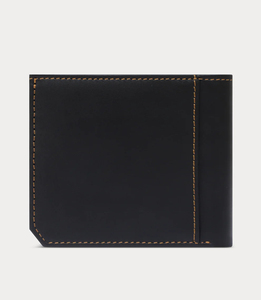 High Quality Lightweight Men's Fashion Designer Premium Open Card Holder Leather <b>Wallet</b> Custom Logo <b>RFID</b> <b>Blocking</b> Short - Product Image 3