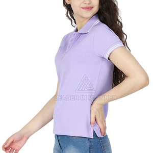 เสื้อโปโลผู้หญิงใส่สบาย น้ำหนักเบา ระบายอากาศได้ดี แห้งเร็ว ผ้าฝ้าย - Product Image 5