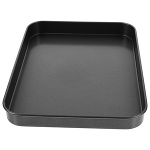 Plateau de service rectangulaire en métal doré, prix d'usine, pour la restauration, les hôtels, les restaurants et l'usage domestique - Product Image 2