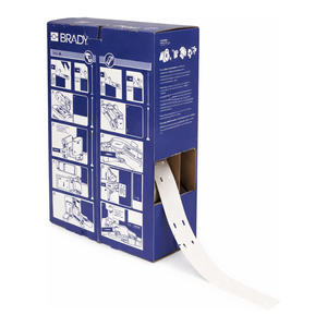 Flexible LSZH Wire and <b>Cable</b> Tags for Brady M6/M7 <b>Printers</b> Industrial Identification - Product Image 1