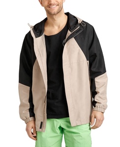 Top Selling <b>Men</b> Streetwear Windbreaker <b>Jacket</b> Breathable Front Zipper Closure Waterproof Hooded Windbreaker <b>Jacket</b> - Product Image 3