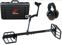 Détecteur de métaux XP Deus 5 OEM personnalisé avec écouteurs et étui de transport, ensemble d'accessoires robustes pour la démolition, garantie de 3 ans