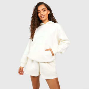 Shorts d'été pour femmes, taille élastique, coton doux, coupe ample confortable, décontracté, pour la plage, la course, l'entraînement et les voyages, avec option OEM - Product Image 1