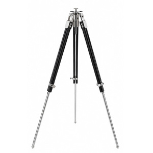 Lámpara de Pie Trípode Negra Náutica Industrial Auténtica, Farol de Búsqueda, Decoración Rústica Vintage para el Hogar, Regalos - Product Image 3