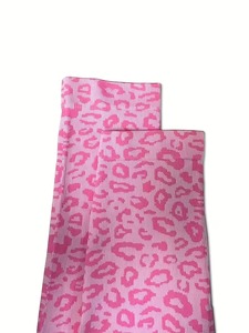 Ensemble de sport deux pièces pour femme, motif animalier, avec haut court de sport à dos croisé et legging de course sculptant le ventre et les fessiers - Product Image 6