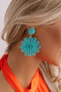 19. Trendy Handmade Seed Bead Embroidery <b>Earrings</b> with Lightweight Design for Women Fashion Accessories and Wholesale Jewelry Su - Product Image 3