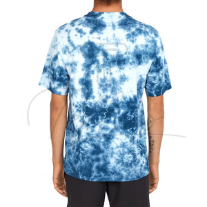 Camisetas Personalizadas con Logotipo Frontal y Diseño Tie-Dye para Hombre, Cuello Redondo, de Alta Calidad, Secado Rápido y Transpirables, de Algodón - Product Image 2