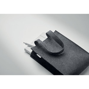 Borsa in feltro personalizzabile promozionale in RPET personalizzata - Product Image 4