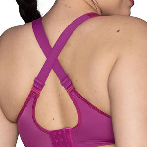 Sujetador deportivo sin costuras de alta calidad para mujer, transpirable, para gimnasio, con logo personalizado, diseño moderno, en venta. - Product Image 2