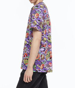 เสื้อยืดดีไซน์ซับลิเมชั่นทั้งตัว แบบใหม่ OEM คุณภาพสูง หรูหรา สำหรับผู้ชาย เสื้อยืดสั่งทำ เสื้อผ้าผู้ชาย เสื้อยืดชาย - Product Image 2