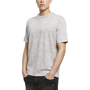 T-shirt pour homme personnalisé, design vintage, lavage à l'acide, poids lourd, 100% coton, respirant, séchage rapide, coupe classique - Product Image 1