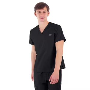Uniformes d'infirmière classiques 2026 en Spandex ultra doux, respirants, absorbants la transpiration, détectables par les contrôleurs de sécurité, couleurs personnalisables, pour hommes et femmes - Product Image 4