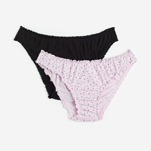 Ensemble de culottes taille basse sans couture pour femmes, sous-vêtements de sport doux et sexy, unis, pour le fitness, pour femmes - Product Image 6