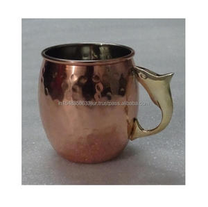 Vaso de mula de cobre Premium de alta calidad, elegantes fiestas en el hogar y el jardín que sirven cobre puro para beber - Product Image 3