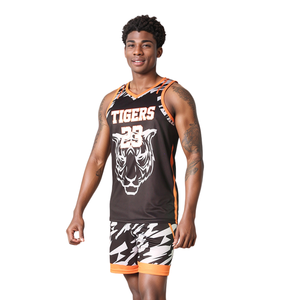 Uniforme de Baloncesto Sublimado Personalizado a Precio de Fábrica al por Mayor, Uniforme de Baloncesto Sublimado Completo de Alta Calidad, Kit de Entrenamiento para Equipos - Product Image 3