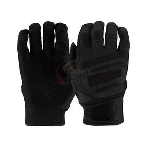 Guantes Deportivos Negros Transpirables con Diseño de Dedos Completos y Patrón Sólido para Entrenamiento y Ejercicio - Product Image 1