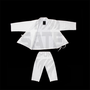 Uniformes de karaté sur mesure, ensembles de vêtements d'arts martiaux, polyester/coton de haute qualité, respirant, séchage rapide, logo personnalisé, couleur, taille - Product Image 3