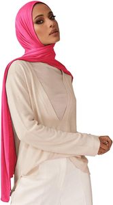 Muslin Hijab Scarf for Women Long Headscarves Solid <b>Head</b> <b>Wraps</b> Soft Pashminas Shawls - Product Image 5