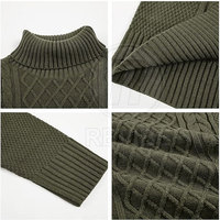 Pull en tricot pour homme de qualité supérieure, 100% coton et laine mélangée, respirant, logo sur le devant, doux, prix direct usine, couleurs personnalisées