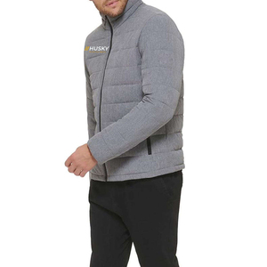 OEM ODM Custom Winter Classic Stand Collar Waterproof Windbreaker Thick Quilted <b>Jacket</b> Camouflage <b>Long</b> Casual Zipper <b>for</b> <b>Men</b> - Product Image 2