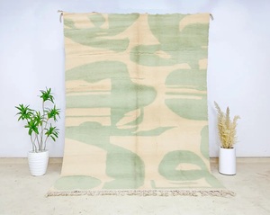 Beni Ourain-alfombra Azilal para sala de estar, 100% hecha a mano, auténtica, marroquí, grande - Product Image 2