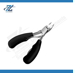 Heavy Duty Stainless Steel Curved Nail Clipper Thick Handle Ingrown Toenail Cutter Professional <b>Cuticle</b> Care <b>Tool</b> Manicure - Product Image 2